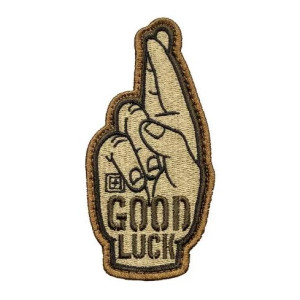 5.11 НАШИВКА GOOD LUCK 2.0 PATCH BROWN 82093-108