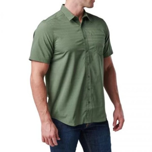 5.11 РУБАШКА ТАКТИЧЕСКАЯ AERIAL SHORT SLEEVE SHIRT GREENZONE 71378-368