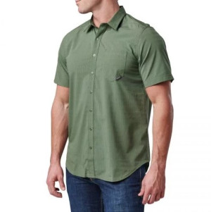 5.11 РУБАШКА ТАКТИЧЕСКАЯ AERIAL SHORT SLEEVE SHIRT GREENZONE 71378-368