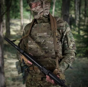 RAGNAROK ТРЁХТОЧЕЧНЫЙ РЕМЕНЬ KRAKEN CARBINE COYOTE RRM4K