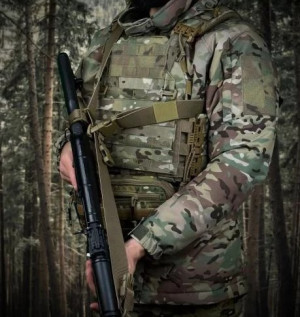 RAGNAROK ТРИТОЧКОВИЙ РЕМІНЬ HEL SLING COYOTE F-03-1
