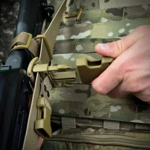 RAGNAROK ТРИТОЧКОВИЙ РЕМІНЬ HEL SLING COYOTE F-03-1