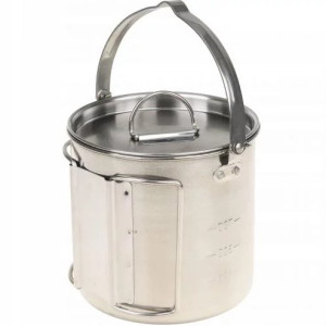 MIL-TEC ЧАЙНИК STAINLESS STEEL CAN STEEL 14680600