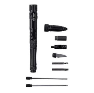 MIL-TEC РУЧКА TACTICAL PEN PRO BLACK 15990200