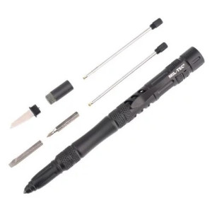 MIL-TEC РУЧКА TACTICAL PEN PRO BLACK 15990200