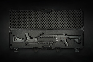 EVOLUTION ЖОРСТКИЙ ЧОХОЛ ДЛЯ ГВИНТІВКИ З КОЛЕСАМИ 117,5X29X12 BLACK HS1320