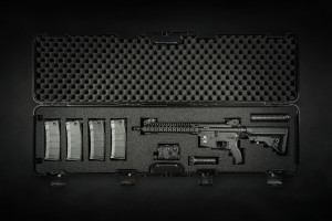 EVOLUTION ЖОРСТКИЙ ЧОХОЛ ДЛЯ ГВИНТІВКИ З КОЛЕСАМИ 117,5X29X12 BLACK HS1320
