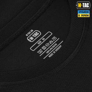 M-TAC ФУТБОЛКА ПОТОВІДВІДНА ТАКТИЧНА SUMMER BLACK