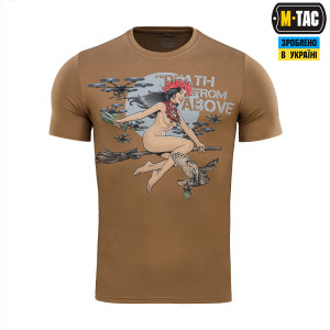 M-TAC ФУТБОЛКА DEATH FROM ABOVE COYOTE BROWN