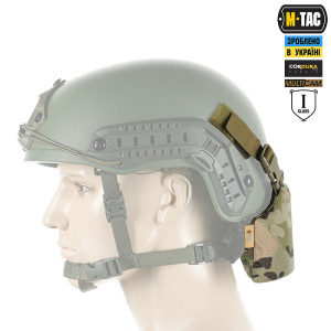 M-TAC БАЛЛИСТИЧЕСКАЯ ЗАЩИТА ЗАТЫЛКА С КРЕПЛЕНИЕМ НА ШЛЕМ 1 КЛАСС ЗАЩИТЫ (FMS) MULTICAM