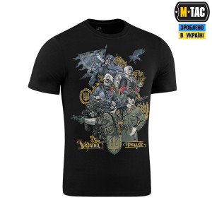 M-TAC ФУТБОЛКА ПОКОЛІННЯ BLACK