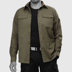 UATAC РУБАШКА PRESIDENT LINE LIGHT OLIVE 523225