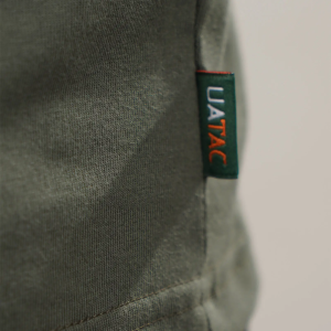 UATAC ФУТБОЛКА З ПРИНТОМ ТРИЗУБ DARK OLIVE 53201134