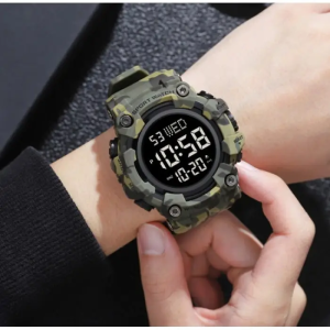 SKMEI ГОДИННИК ТАКТИЧНИЙ 1968 CAMO GREEN 25836