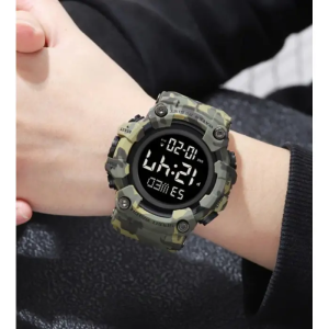 SKMEI ГОДИННИК ТАКТИЧНИЙ 1968 CAMO GREEN 25836