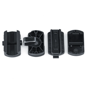 NIGHT EVOLUTION ЛІХТАР НА ШОЛОМ MPLS 3 BLACK NE05015-BK-RED