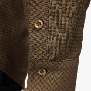 UATAC СОРОЧКА PLAID BROWN 5121