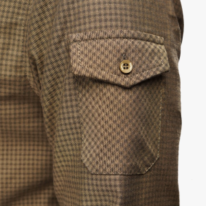 UATAC СОРОЧКА PLAID BROWN 5121