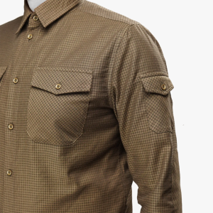 UATAC СОРОЧКА PLAID BROWN 5121