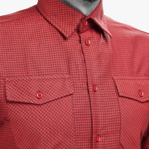 UATAC РУБАШКА PLAID RED 5124