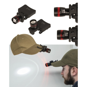 MIL-TEC ЛІХТАРИК LIGHT LED CREE M.ZOOM BLACK 15183500