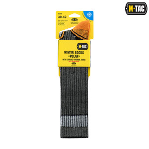 M-TAC ШКАРПЕТКИ POLAR MERINO 40% LONG BLACK