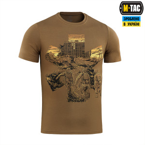 M-TAC ФУТБОЛКА EVAC COYOTE BROWN