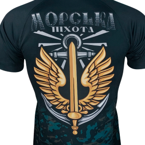 KRAMATAN TACTICAL DESIGN ФУТБОЛКА МОРСЬКА ПІХОТА DARK AQUA