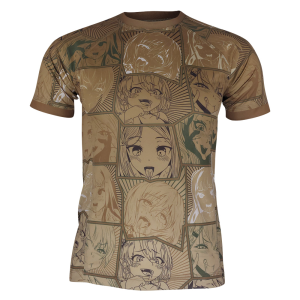 KRAMATAN TACTICAL DESIGN ФУТБОЛКА ANIME