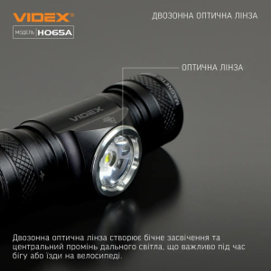 VIDEX НАЛОБНИЙ ЛІХТАР VLF-H065A 26657