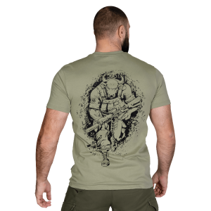 CAMO-TEC ФУТБОЛКА BAVOVNA TAURUS KHAKI 8011