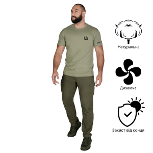 CAMO-TEC ФУТБОЛКА BAVOVNA TAURUS KHAKI 8011