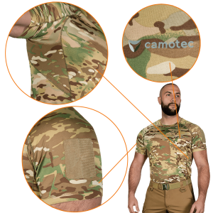 CAMO-TEC ФУТБОЛКА THORAX PATROL MULTICAM 7579