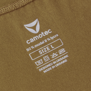 CAMO-TEC ФУТБОЛКА MODAL ТРИЗУБ COYOTE 7184
