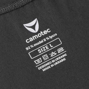 CAMO-TEC ФУТБОЛКА MODAL LOGO BLACK 7170