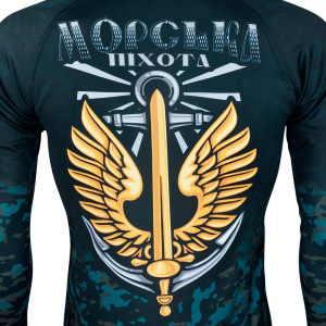 KRAMATAN TACTICAL DESIGN ЛОНГСЛИВ МОРСКАЯ ПЕХОТА DARK AQUA