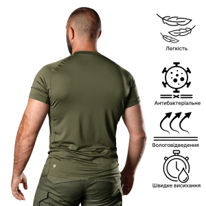 CAMO-TEC ФУТБОЛКА THORAX 2.0 COOLPASS SJ OLIVE 7099
