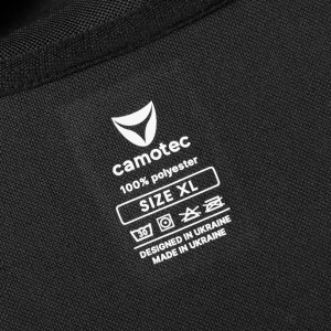 CAMO-TEC ПОЛО URBAN COOLPASS PIQUE LT BLACK 7607