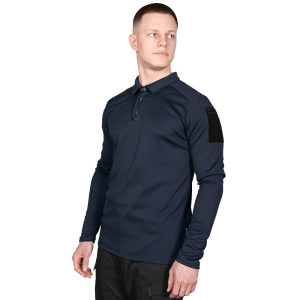 CAMO-TEC ПОЛО CG PATROL LONG COOLPASS ANTISTATIC DARK NAVY BLUE 7057