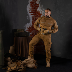 CAMO-TEC БОЕВАЯ РУБАШКА UBACS CM BLITZ TWILL/COOLPASS AIR 2.0 COYOTE 7196