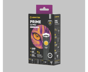 ARMYTEK ФОНАРЬ PRIME C2 PRO MAGNET USB WHITE 30480