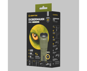 ARMYTEK ЛІХТАР DOBERMANN PRO MAGNET USB OLIVE WARM 30483