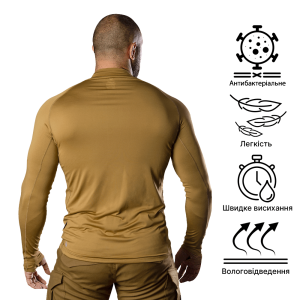 CAMO-TEC ЛОНГСЛІВ THORAX PRO LVL1 SJ COYOTE 7139