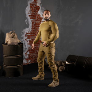 CAMO-TEC ЛОНГСЛІВ THORAX PRO LVL1 SJ COYOTE 7139