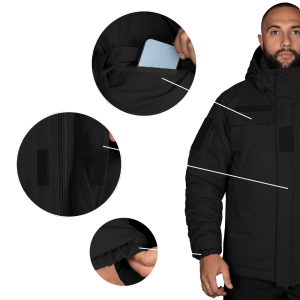 CAMO-TEC КУРТКА PATROL SYSTEM 3.0 RAINWALL BLACK 8301