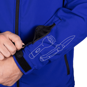 CAMO-TEC КУРТКА RUBICON SOFTSHELL BLUE 7493