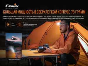 FENIX НАЛОБНЫЙ ФОНАРЬ HM50R V2.0 31699
