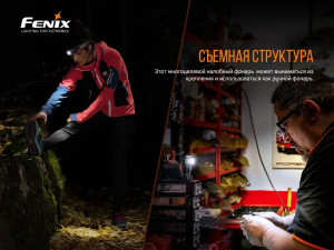 FENIX НАЛОБНЫЙ ФОНАРЬ HM50R V2.0 31699
