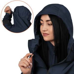 CAMO-TEC КУРТКА ЖІНОЧА SOFTSHELL STALKER DARK NAVY BLUE 7443