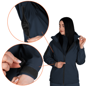CAMO-TEC КУРТКА ЖІНОЧА SOFTSHELL STALKER DARK NAVY BLUE 7443